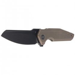 Nóż WE Knife StarHawk Bronze Titanium, Black Stonewashed CPM 20CV (WE21017-2)