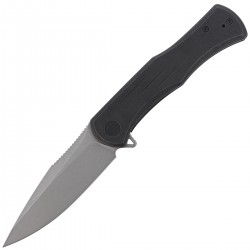 Nóż WE Knife Primoris Black Titanium, Gray Stonewashed (WE20047A-2)