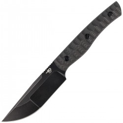 Nóż Bestech Heidi Blacksmith 2 Carbon Fiber, Black Stonewashed CPM S35VN by Heidi (BFK04B)