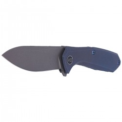 Nóż WE Knife Mote Blue Titanium, Gray Stonewashed CPM S35VN by Ostap Hel (2005B)