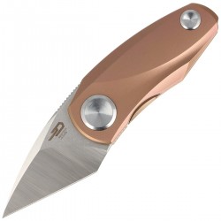 Nóż Bestech Tulip Gold Titanium, Stonewash / Satin M390 by Ostap Hel (BT1913D)