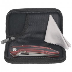 Nóż Bestech Ornetta Carbon Fiber / Red G10, Stonewash / Satin N690 by Kombou (BL02B)