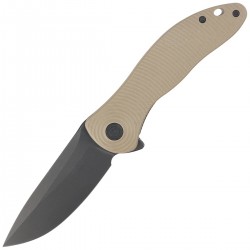 Nóż Civivi Synergy3 Tan G10, Black Stonewashed Nitro-V by Jim O'Young (C20075D-2)