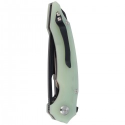 Nóż Bestech Ornetta Jade G10, Black Finish / Satin D2 by Kombou (BG50D)