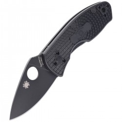 Nóż Spyderco Ambitious Black FRN, Black Blade (C148PBBK)