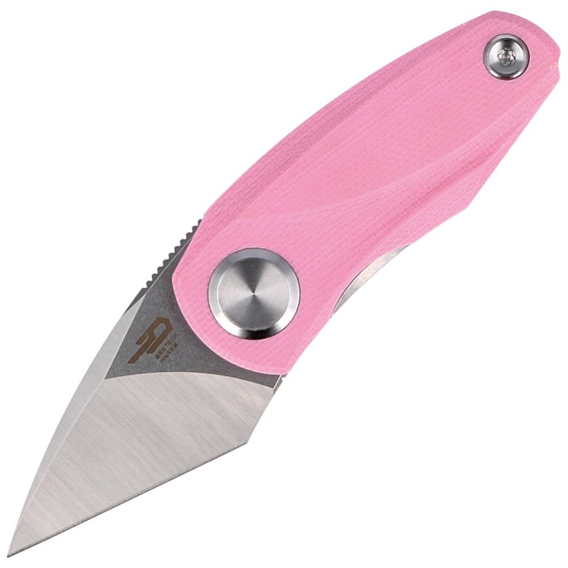 Nóż Bestech Tulip Pink G10, Satin / Stonewash 14C28N by Ostap Hel (BG38E)