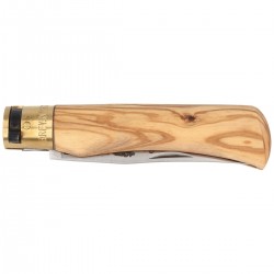 Nóż Antonini Old Bear Classical L Olive Wood, Satin C70 (9306/21_LU)