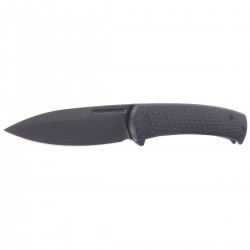 Nóż Civivi Cetos Black Micarta Coarse / Stainless, Black Stonewashed 14C28N (C21025B-2)