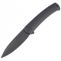 Nóż Civivi Cetos Black Micarta Coarse / Stainless, Black Stonewashed 14C28N (C21025B-2)