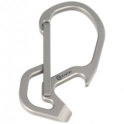 Karabińczyk CIVIVI Click Carabiner Keychain Multi-Tool, Gray Titanium (CA-01A)