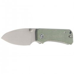 Nóż CIVIVI Baby Banter Green Micarta, Gray Stonewashed by Ben Petersen (C19068SB-1)