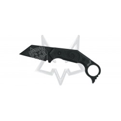 Nóż FOX Toa Karambit Black G10, Black Idroglider N690Co by Jared Wihongi (FX-652)