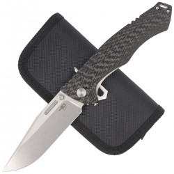 Nóż Bestech Keen II Titanium / Carbon Fiber, Stonewashed / Satin CPM S35VN by Koens Craft (BT2301A)