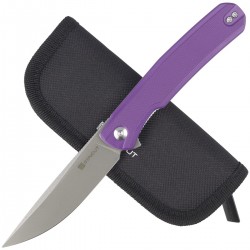 Nóż Sencut Scitus Purple G10, Gray Stonewashed D2 by Ostap Hel (S21042-2)