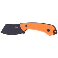 Nóż Kubey Perses Orange G10, Dark Stonewashed D2 (KU302B)