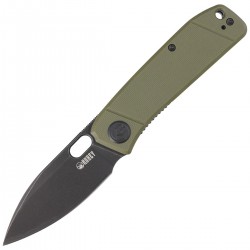 Nóż Kubey Hyde Green G10, Dark Stonewashed 14C28N by Colin Maisonpierre (KU2104B)