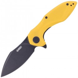 Nóż Kubey Noble Yellow G10, Dark Stonewashed D2 (KU236D)