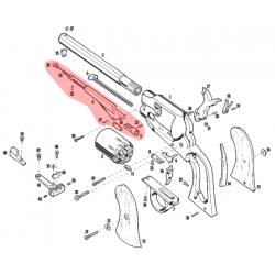 Pobojczyk Pietta Remington 1858 New Model Navy .36 (A466)