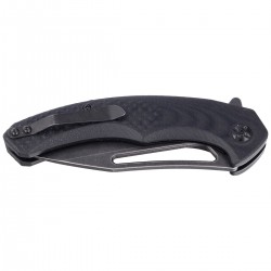 Nóż Herbertz Solingen Black G10, Black 440C (569613)