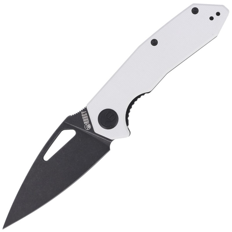 Nóż Kubey Coeus Ivory G10, Dark Stonewashed D2 (KU122F)