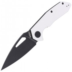 Nóż Kubey Coeus Ivory G10, Dark Stonewashed D2 (KU122F)