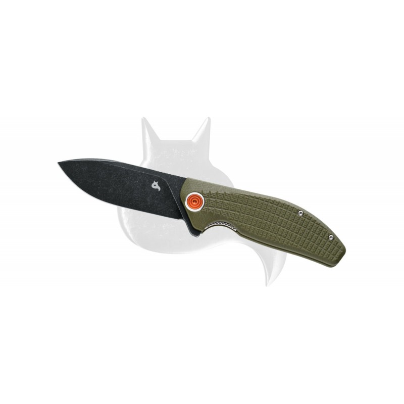 Nóż BlackFox Acutus OD Green G10, Black PTFE D2 by Grigorii Matveev (BF-764 OD)