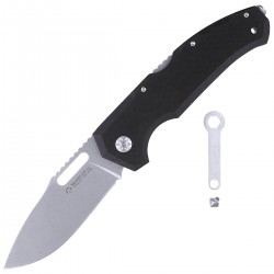 Nóż Maserin Nimrod Black G10, Stonewash M390 by Rumici (480/G10N)