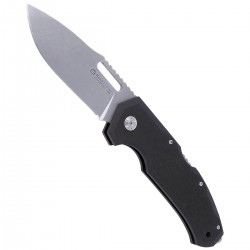 Nóż Maserin Nimrod Black G10, Stonewash M390 by Rumici (480/G10N)