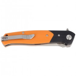 Nóż Bestech Swordfish Black/Orange G10, Satin D2 (BG03C)