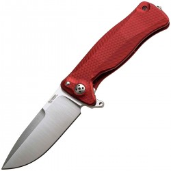 Nóż LionSteel SR11A Red Aluminum, Satin Sleipner by Molletta (SR11A RS)