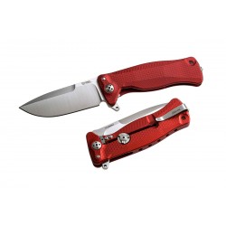 Nóż LionSteel SR11A Red Aluminum, Satin Sleipner by Molletta (SR11A RS)