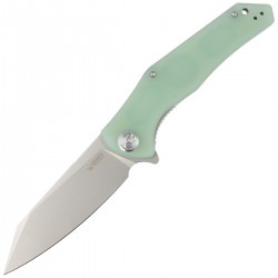 Nóż Kubey Flash Jade G10, Bead Blasted AUS-10 (KU158I)