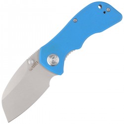 Nóż Kubey Karaji Blue G10, Bead Blasted D2 (KU180C)