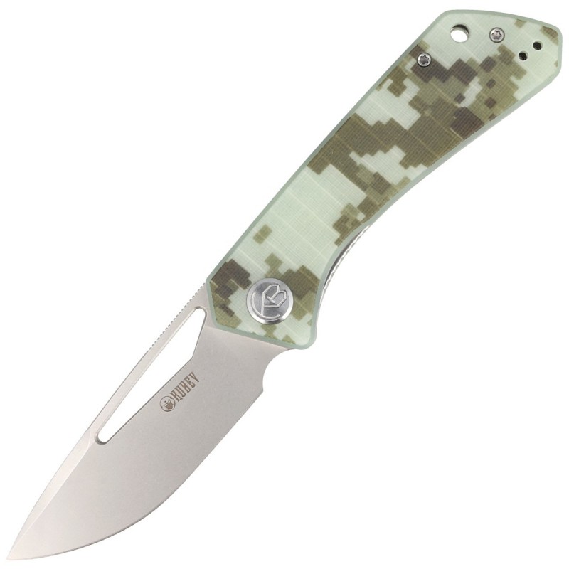 Nóż Kubey Knife Thalia Camo G10, Bead Blasted D2 (KU331I)