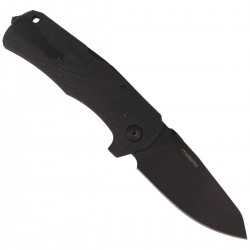 Nóż LionSteel TM1 Carbon Fiber Black / Black Blade (TM1 CB)