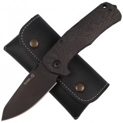 Nóż LionSteel TM1 Carbon Fiber Black / Black Blade (TM1 CB)