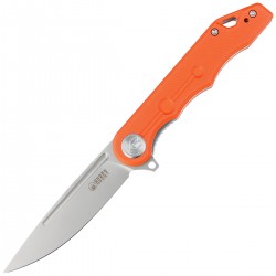 Nóż Kubey Knife Mizo Orange G10, Bead Blast AUS-10 by Tiguass (KU312I)