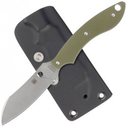 Nóż Spyderco Stok Drop Point Olive Drab G10, Satin 8Cr13MoV (FB50GOD)