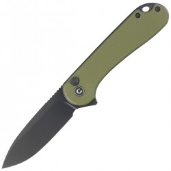 Nóż Civivi Button Lock Elementum II OD Green G10, Black Stonewashed Nitro-V (C18062P-3)