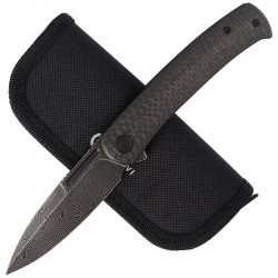 Nóż Civivi Cetos Twill Carbon Fiber / Stainless, Damascus (C21025B-DS1)