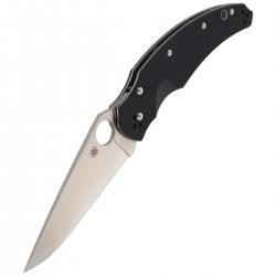 Nóż Spyderco Opus Black G-10 Plain (C218GP)