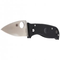 Nóż Spyderco Lil' Temperance 3 Black G-10 Plain (C69GP3)