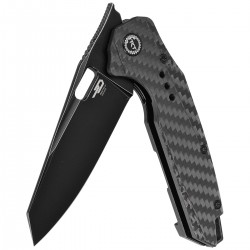 Nóż Bestech Nyxie Black Titanium / Carbon Fiber, Black Stonewashed CPM S35VN by Todd Knife and Tool (BT2209D)