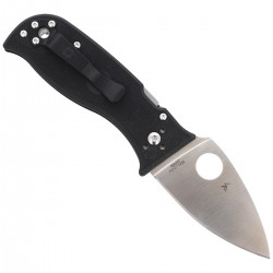 Nóż Spyderco Lil' Temperance 3 Black G-10 Plain (C69GP3)