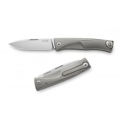 Nóż LionSteel Thrill Grey Titanium, Satin M390 by Molletta (TL GY)