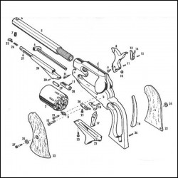 Rewolwer Pietta 1863 Remington New Pocket .31 (RPB31)