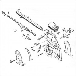 Rewolwer Pietta 1862 Spiller & Burr .36 (SPB36)