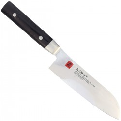 Nóż kuchenny Kasumi Damascus Santoku, kuty VG-10 180mm (84018)