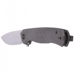 Nóż WE Knife Seer LE No 003/420 Gray Titanium, Hand Rubbed Silver CPM 20CV (WE20015-3)