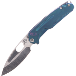 Nóż Medford Infraction Teal / Violet Multietch Titanium, Tumbled S45VN by Greg Medford